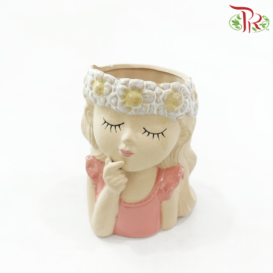 LD-21617 - Roman Girl Pot (LD-21617)