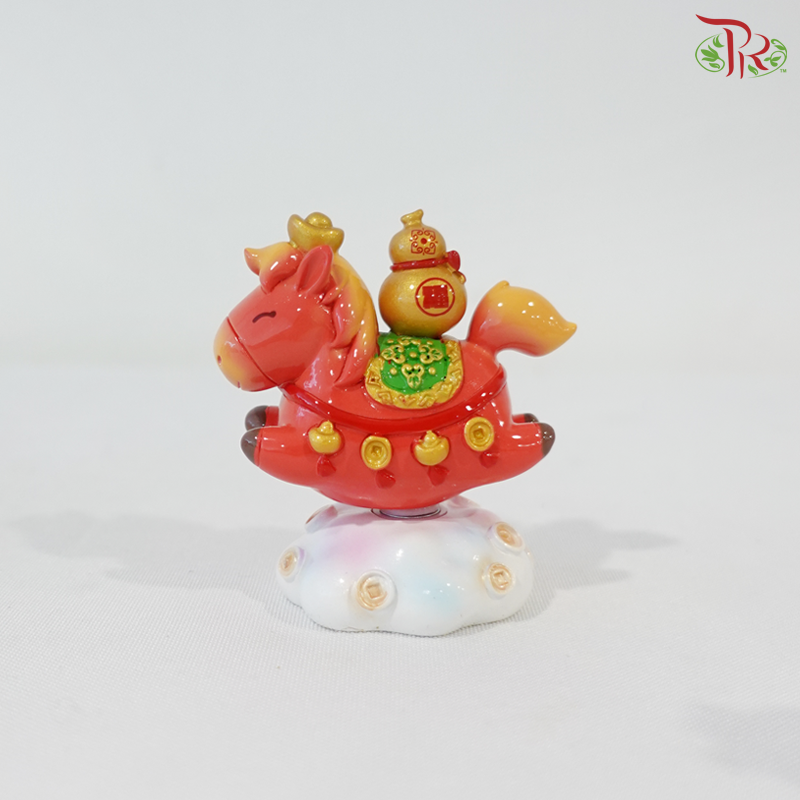 Spinnable Lucky Horse Ornaments (With Color Options) 《马上好运来-小马财财》