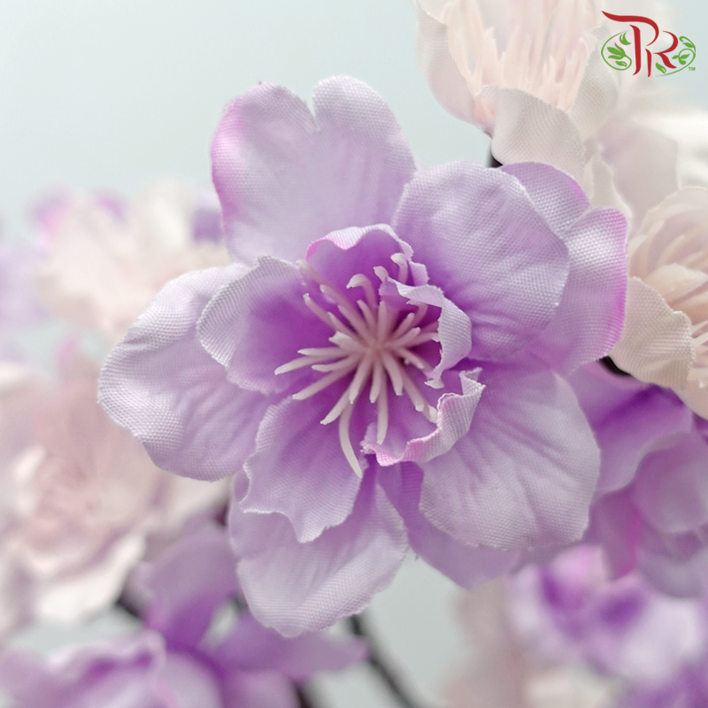 Sakura Spray Artificial - Lavender (2 Stems) - Pudu Ria Florist