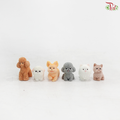 Mini Puppy Ornaments (6 Units)
