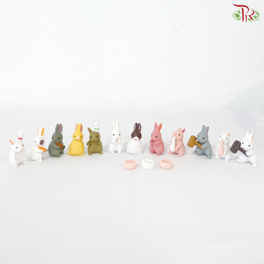 Cute Bunny Miniature (12PCS Per Pack)