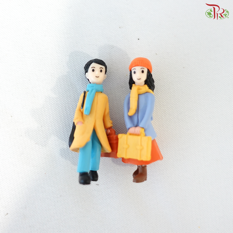 Gardening Miniature - Winter Couple 《左右情侣》