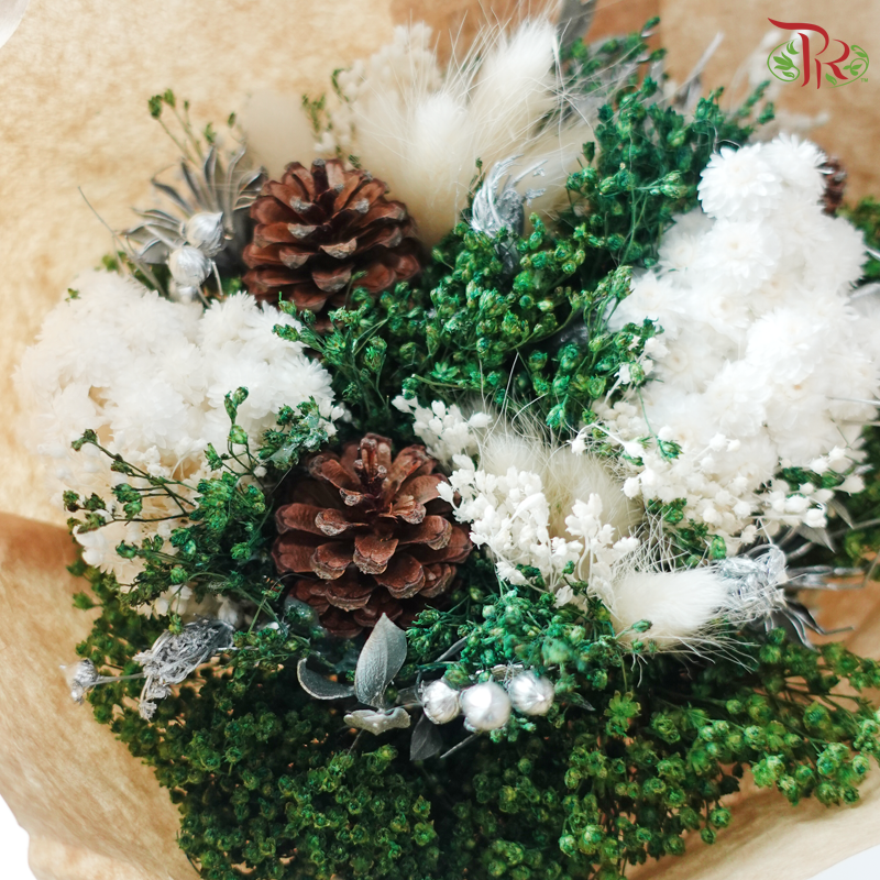 Xmas Dry Mix Bouquet - Starlight Winter Spruce