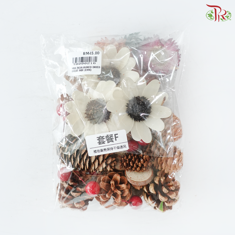 Multicoloured Dried Fruit Mix (Per Pack) (Random Mix)