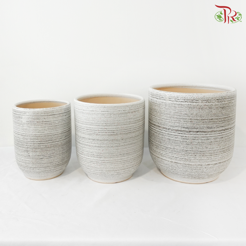 PD-3013-SI - Grey Pot (With Size Options)