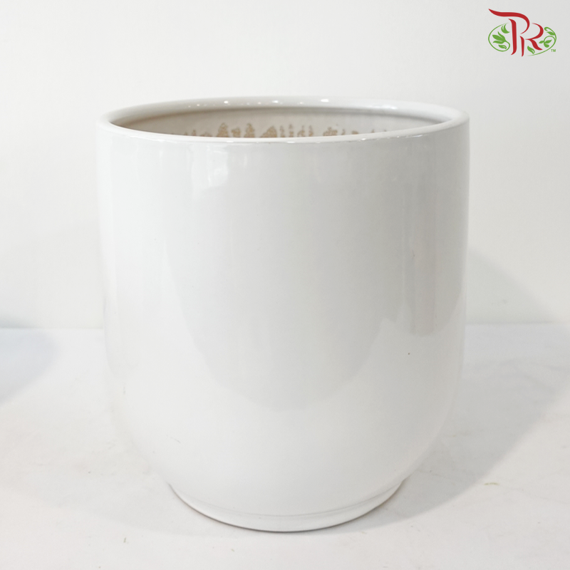 PD-3013-W - White Pot