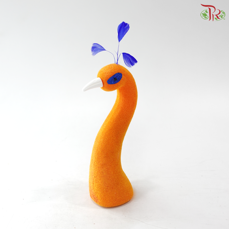 Foam Peacock Head (With Color Option)