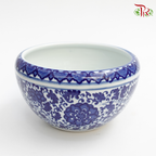 Ceramic Pot Qing Hua Bowl - (A35)