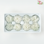 Preserved Carnation - White ( 8 Blooms )