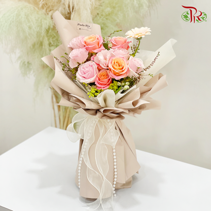 Qi Xi Bouquet- Thinking Of You (M size) - Pudu Ria Florist