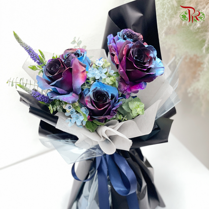 Qi Xi Bouquet- Love You To The Moon & Back (S size) - Pudu Ria Florist