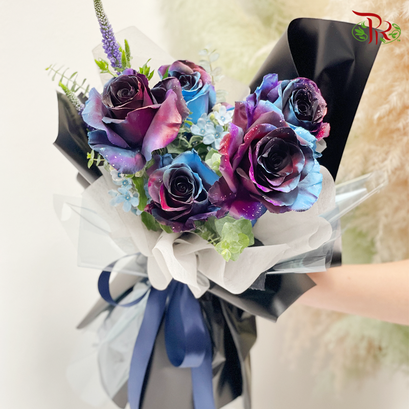 Qi Xi Bouquet- Love You To The Moon & Back (S size) - Pudu Ria Florist