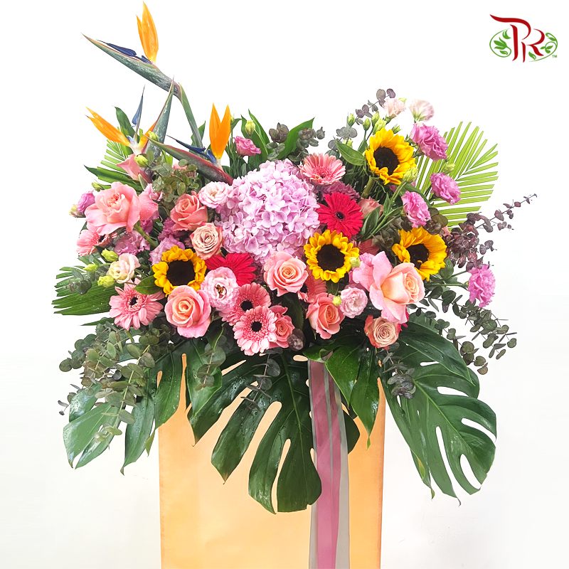 Opening Flower Stand - Fortune Wishes - Pudu Ria Florist