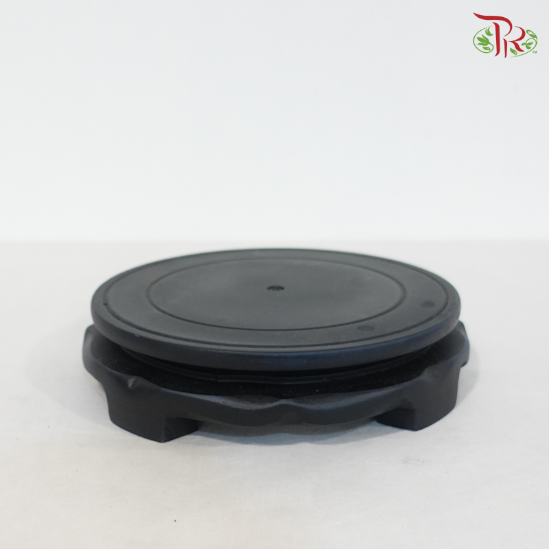 Round Wooden Rotating Base