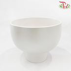 SSJ-10-12 Pearl White Pot (SSJ-10-12PW)