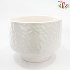 SSJ-1301  - Pearl White Pot (SSJ-1301PW)