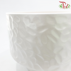 SSJ-1301  - Pearl White Pot (SSJ-1301PW)
