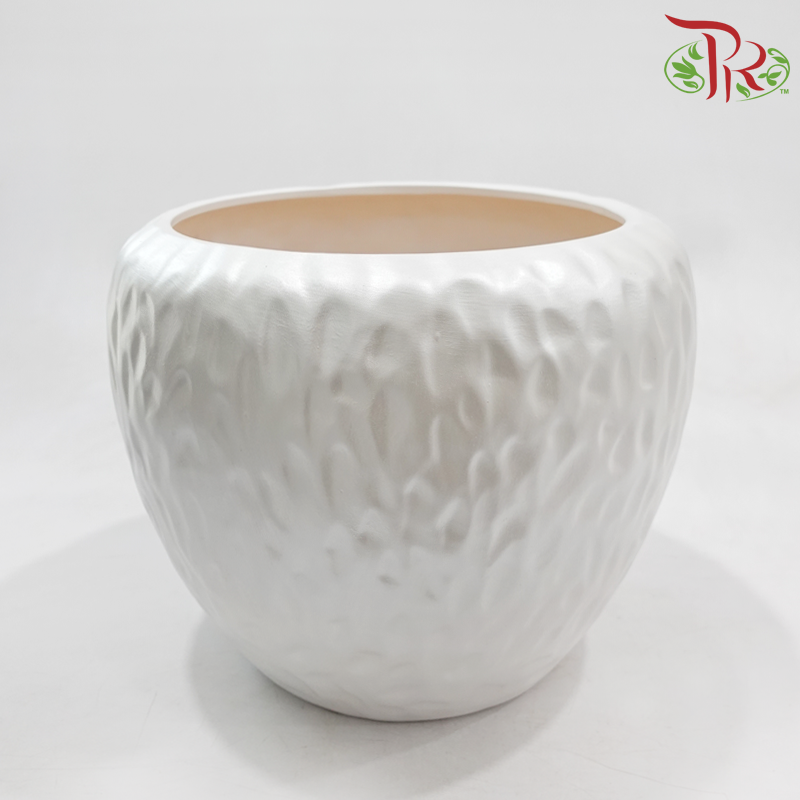 SSJ-23-47 - Pearl White Pot (SSJ-23-47PW)