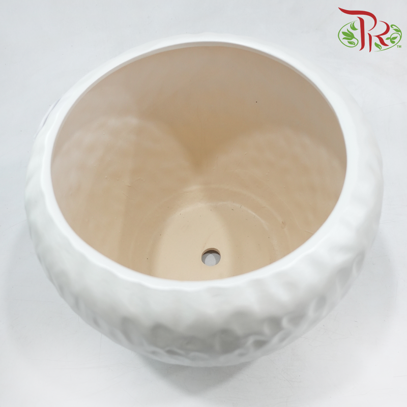 SSJ-23-47 - Pearl White Pot (SSJ-23-47PW)