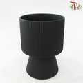 SSJ-4 - Black / Beige / White Pot