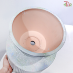 SSJ-4 - Black / Beige / White Pot