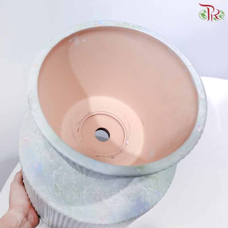 SSJ-4 - Black / Beige / White Pot