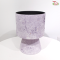 SSJ-4 - Black / Beige / White Pot