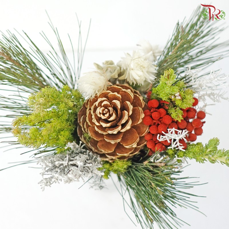 Safari Christmas Bouquet - Golden Safari Noel **Random Choose Cone/Fillers