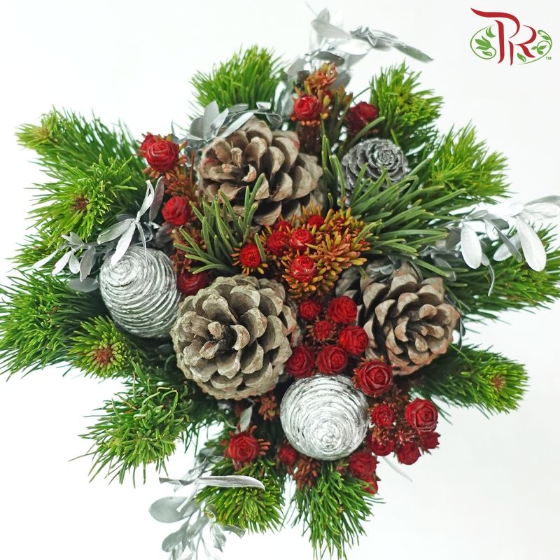 Safari Christmas Bouquet - #4 (Per Bunch) **Random Choose Cone/Fillers