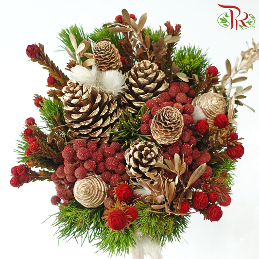 Safari Christmas Bouquet - #5 (Per Bunch) **Random Choose Cone/Fillers