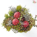 Safari Cape Cone Mix Bouquet - #37 (Per Bunch) (**Random Choose Cone / Fillers)