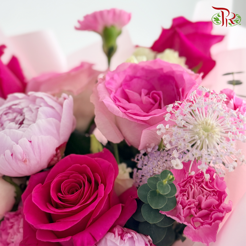 【Mum's Series】Fuchsia Petals of Love Bouquet