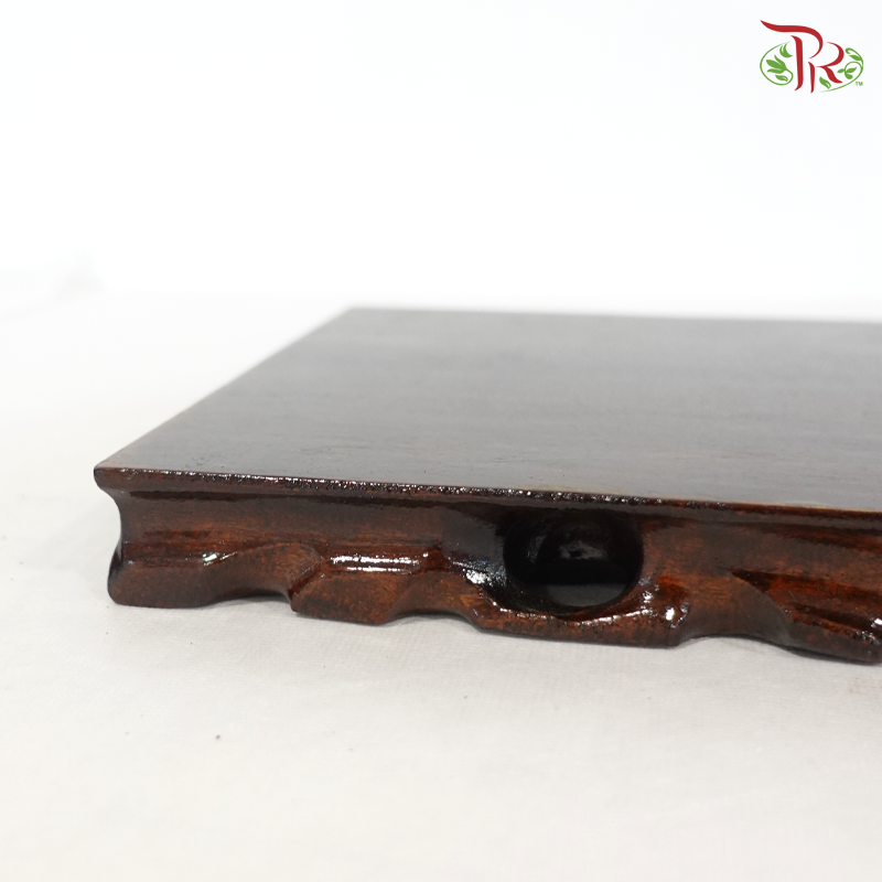 Small Rectangular Wood Base