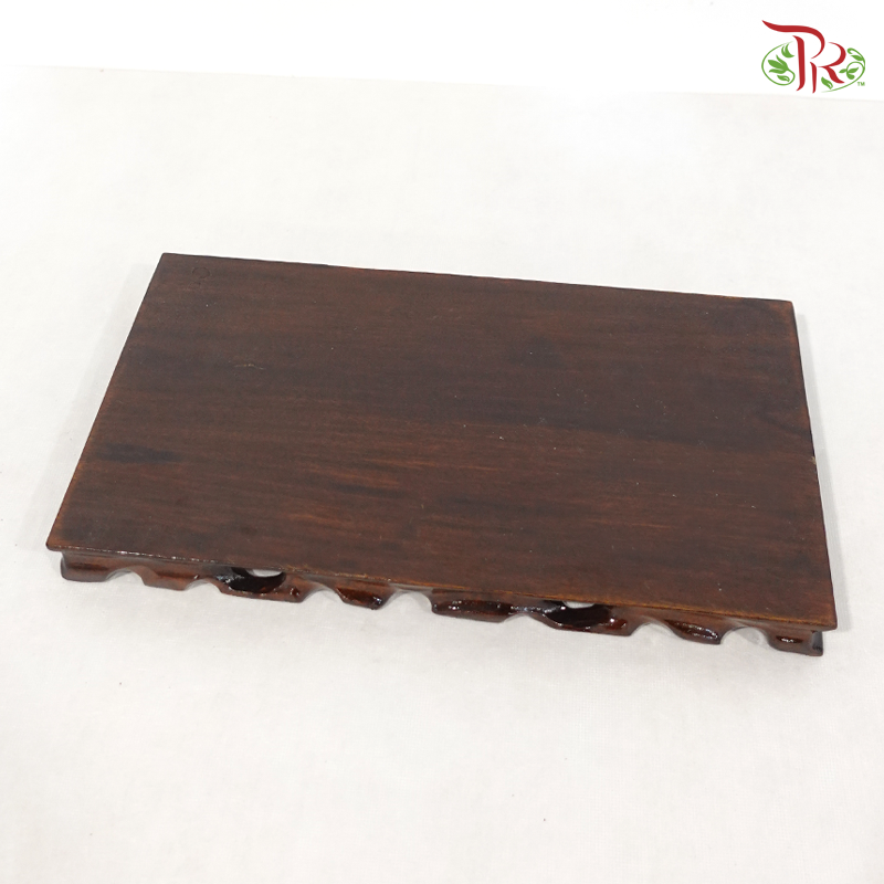 Small Rectangular Wood Base