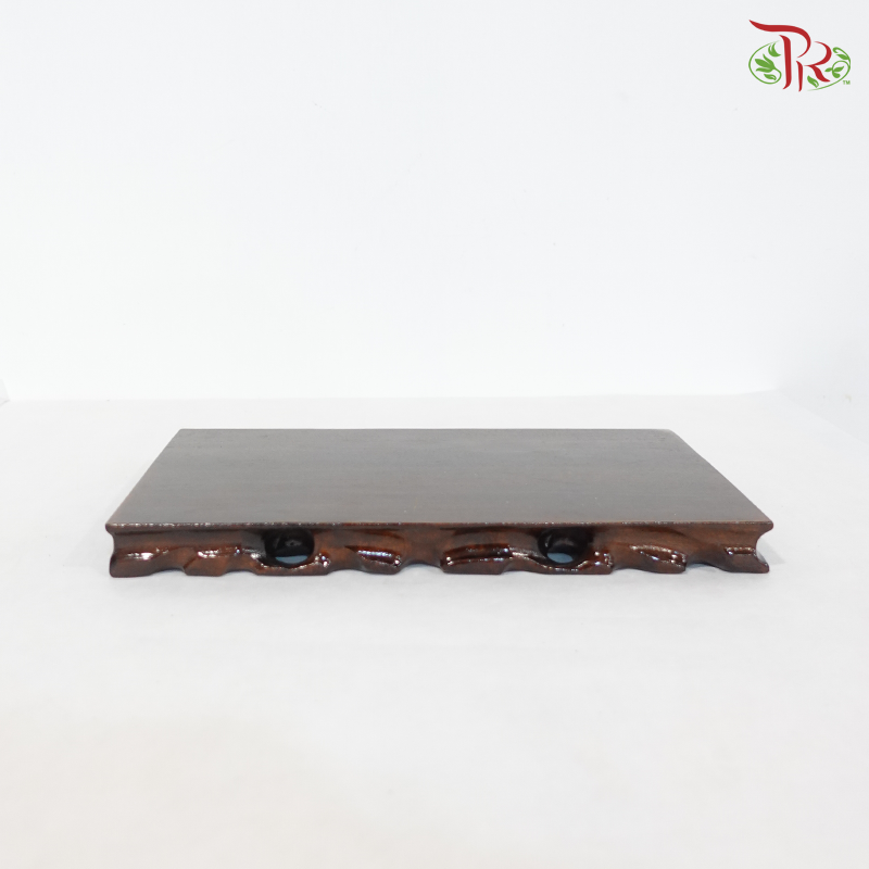 Small Rectangular Wood Base
