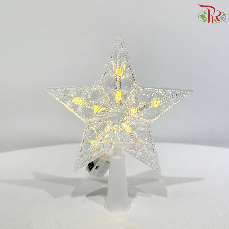 Christmas Tree Topper Star Light (With Size Options)
