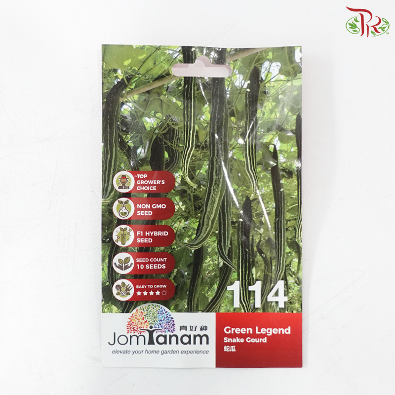 【Jom Tanam Seeds】Fruity Vegetable Series - Cucurbit / Climber (Per Pack) (With Options)