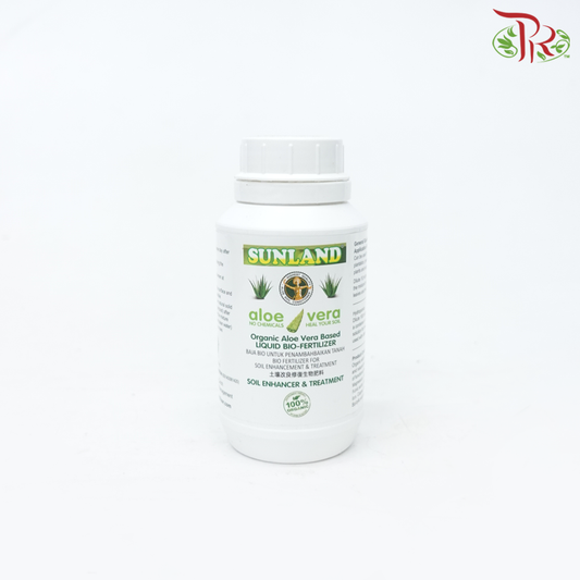Sunland Organic Aloe Vera Based Liquid Bio Fertiliser 有机芦荟液体生物肥-浓缩型 (White Cap) - 250ml