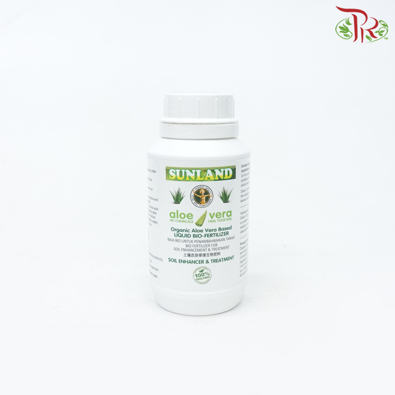 Sunland Organic Aloe Vera Based Liquid Bio Fertiliser 有机芦荟液体生物肥-浓缩型 (White Cap) - 500ml