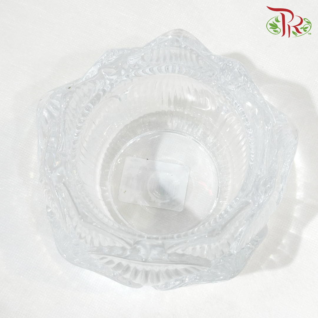 TF125/24 - Striped Lotus Vase (YSTF125)