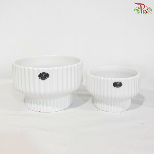TX-JW7390000.19 - White Pot (With Size Option)