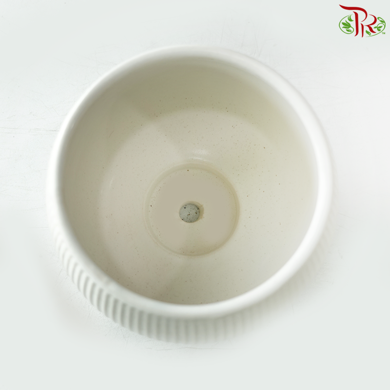 TY-8837 - White Pot (TY8837W)