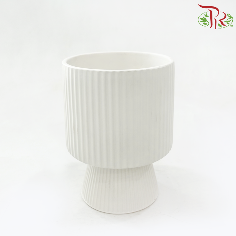 TY-8846 - White Pot (TY8846W)