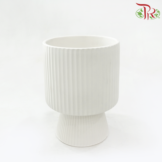 TY-8846 - White Pot (TY8846W)