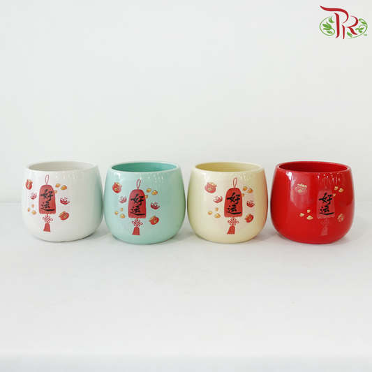 TY-9802 Good Luck Pot (With Color Option)