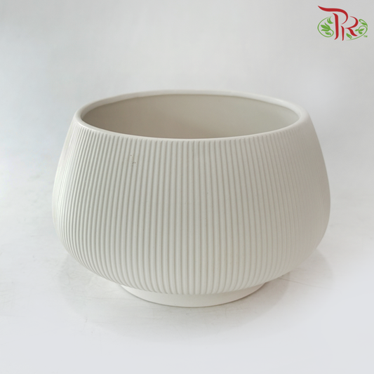TY-8819 - White Pot (TY8819W)
