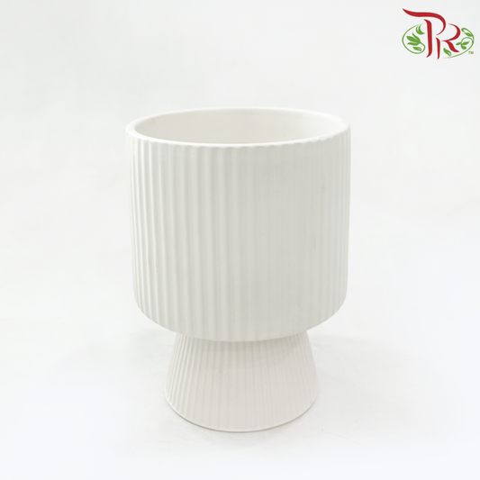 TY-8816W - White Pot (TY8816W)