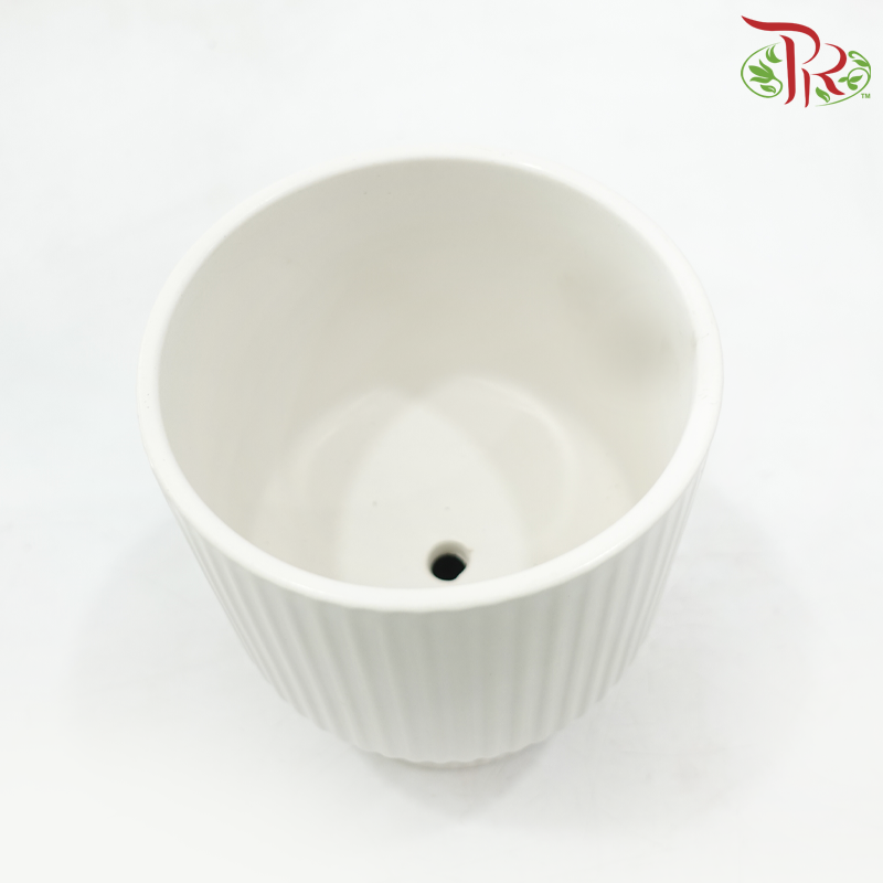 TY-8816W - White Pot (TY8816W)