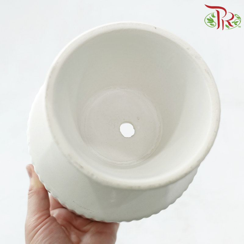 TY-8816W - White Pot (TY8816W)