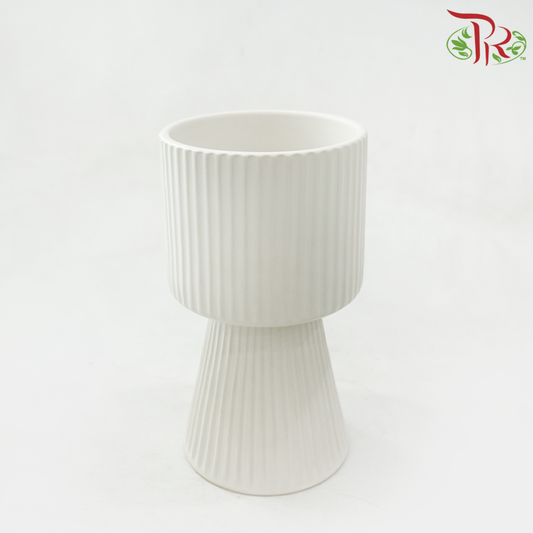 TY-8832 - White Pot (TY-8832W)